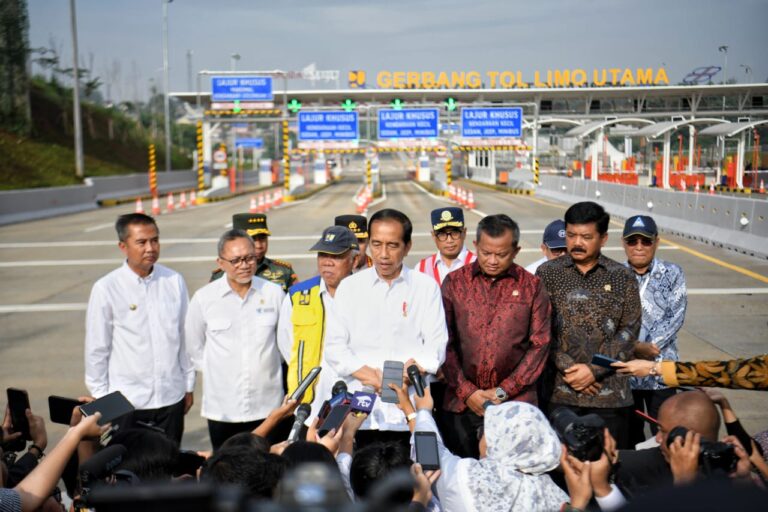 Presiden Resmikan Jalan Tol Pamulang- Cinere - Raya Bogor, Warga Bodebek Punya Lebih Banyak Opsi Jalan