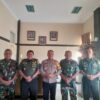 Kapolres PALI Terima Silaturahmi Dandim 0404 Muara Enim Yang Baru