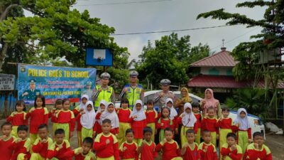 Satlantas Polres PALI Gelar Police Go To School