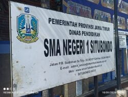 Sekolah Unggulan SMAN 1 Situbondo Tercoreng