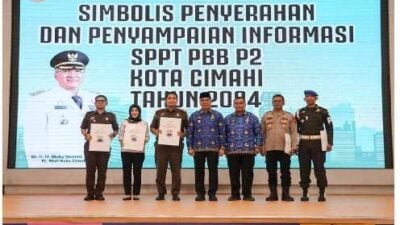 Pemkot Cimahi Launching SPPT PBB P2 Tahun 2024