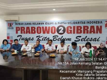 Sudut Pandang Ketum Bara-JP, Diskusi Ngopi Bareng AWIBB Menyingkapi Program Kerja Jokowi yang dilanjutkan Capres Prabowo-Gibran