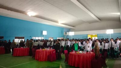 Polsek Talang Ubi Hadiri Pelantikan dan Pembekalan Pengawas Tempat Pemungutan Suara (PTPS) Se-Kecamatan Talang Ubi