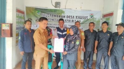 Polsek Tanah Abang Menghadiri Kegiatan Musyawarah Desa Khusus (Musdesus)