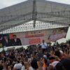 Calon Presiden Anies Baswedan Sambangi Warga Kabupaten Bekasi di Stadion Mini Cikarang