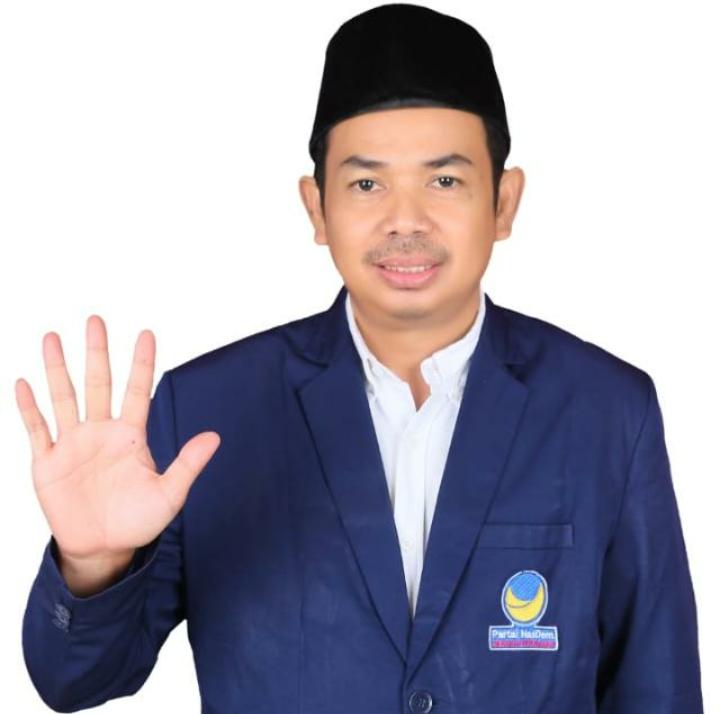 Umar Akbar SE Ketua umum Partai Nasdem Kabupaten Bekasi Maju di Pileg 2024-2029