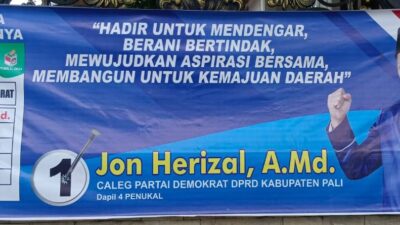 Jon Herizal,A.Md, Siap Berjuang Untuk Masyarakat Kabupaten PALI Dapil 4 Kecamatan Penukal