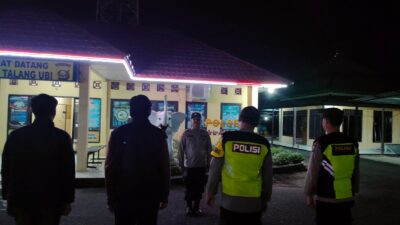 Polsek Talang Ubi Menggelar Kegiatan Rutin Yang Ditingkatkan (KRYD) Berupa Razia