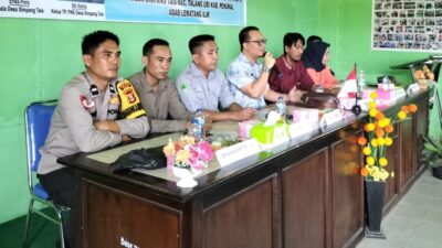 Polsek Talang Ubi Gelar Jum’at Curhat di Desa Simpang Tais