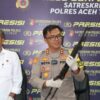 Dua Pucuk Senjata Api Diduga Sisa Komplik Aceh Dulu Diserah Ke Polres Aceh Timur