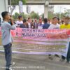 Lapdu Tidak Ditindaklanjuti Puluhan Massa Lembaga KPK-N Gelar Demo Aksi Damai Di Kejati Sumsel