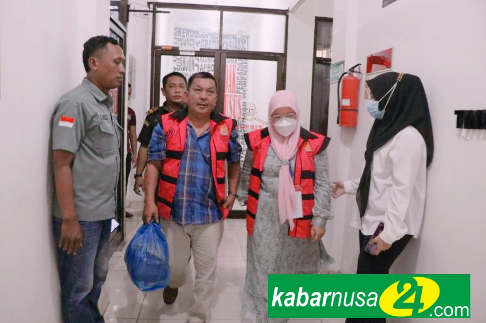 Kasek Man 3 & Rekanan Jasa Rehab Fisik Resmi Jadi Tahanan Kejari Medan