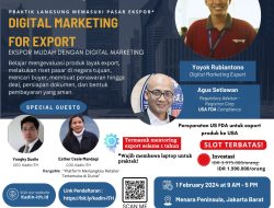 Dorong Produk Indonesia Go Global, KADIN Indonesia Trading House Gelar Workshop Digital Marketing untuk Ekspor