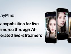 AnyMind Group meluncurkan kemampuan tambahan untuk live commerce melalui live-streamer yang dihasilkan oleh AI