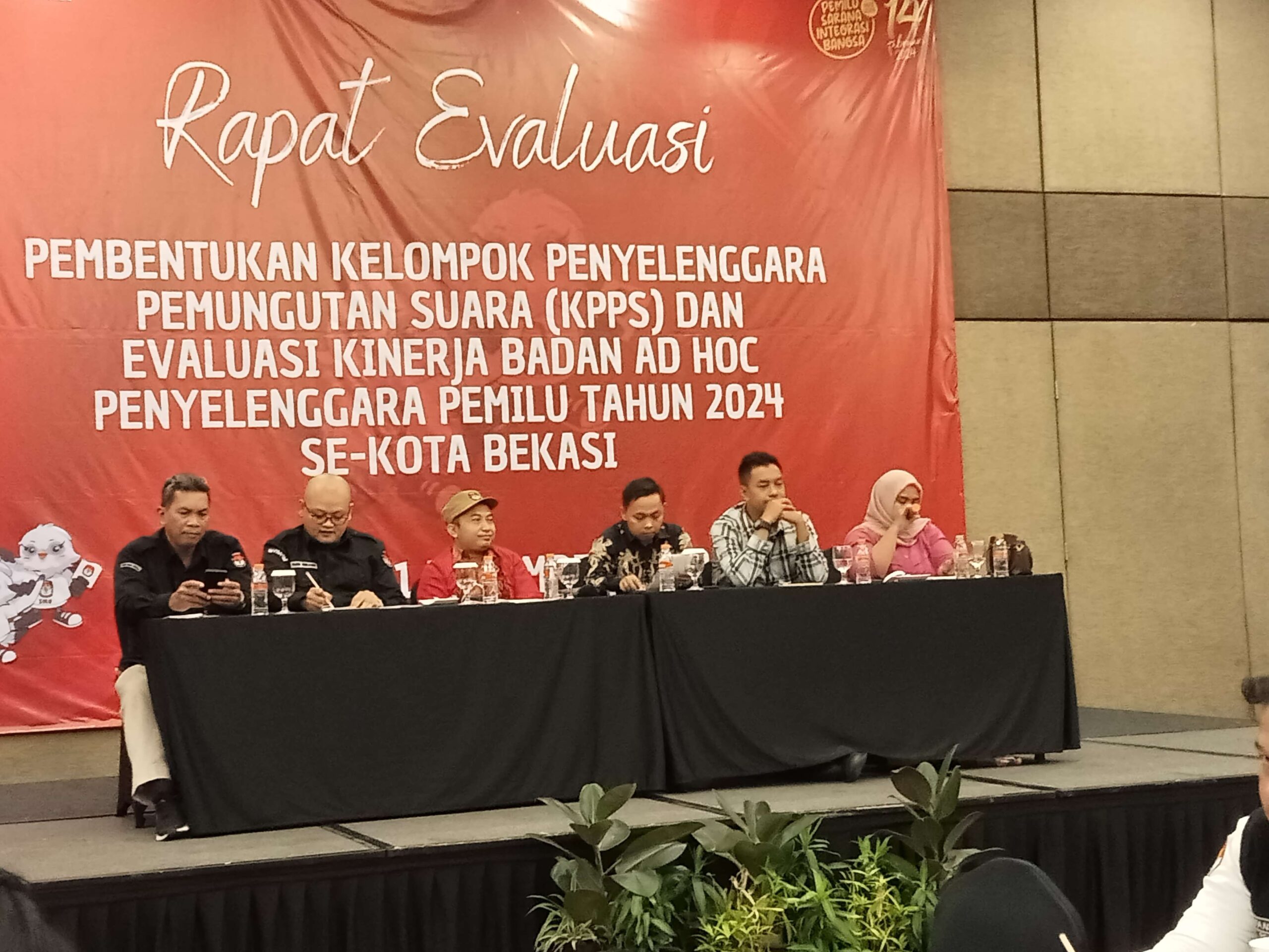 KPU Kota Bekasi Evaluasi Proses Seleksi Anggota KPPS