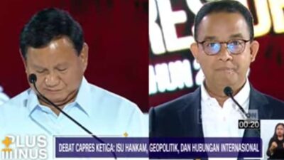 Anies Pertanyakan Prabowo Soal ‘Orang Dalam’ di Kemenhan