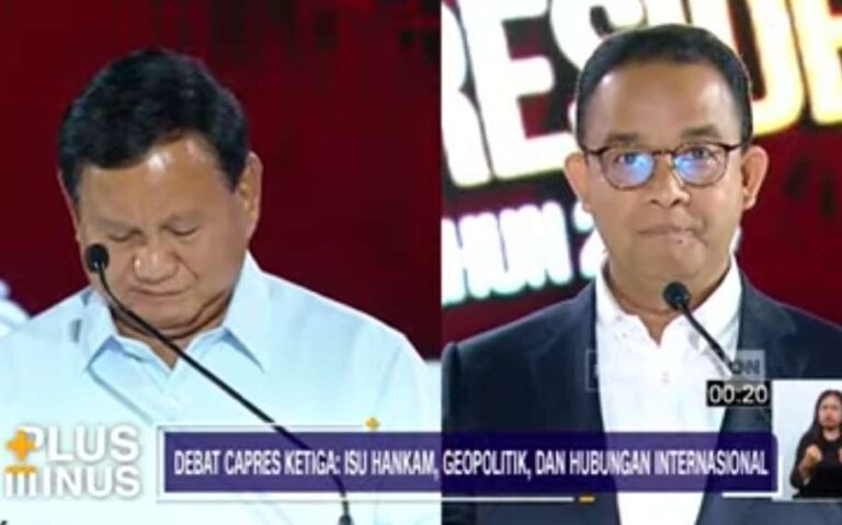 Anies Pertanyakan Prabowo Soal ‘Orang Dalam’ di Kemenhan