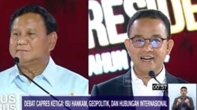 Anies Singgung Prabowo Soal Etik Pilih Cawapres