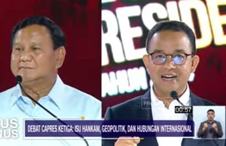 Anies Singgung Prabowo Soal Etik Pilih Cawapres