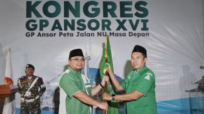 Addin Jauharuddin Jadi Ketua Umum Pimpinan Pusat Gerakan Pemuda (GP) Ansor periode 2024 – 2029