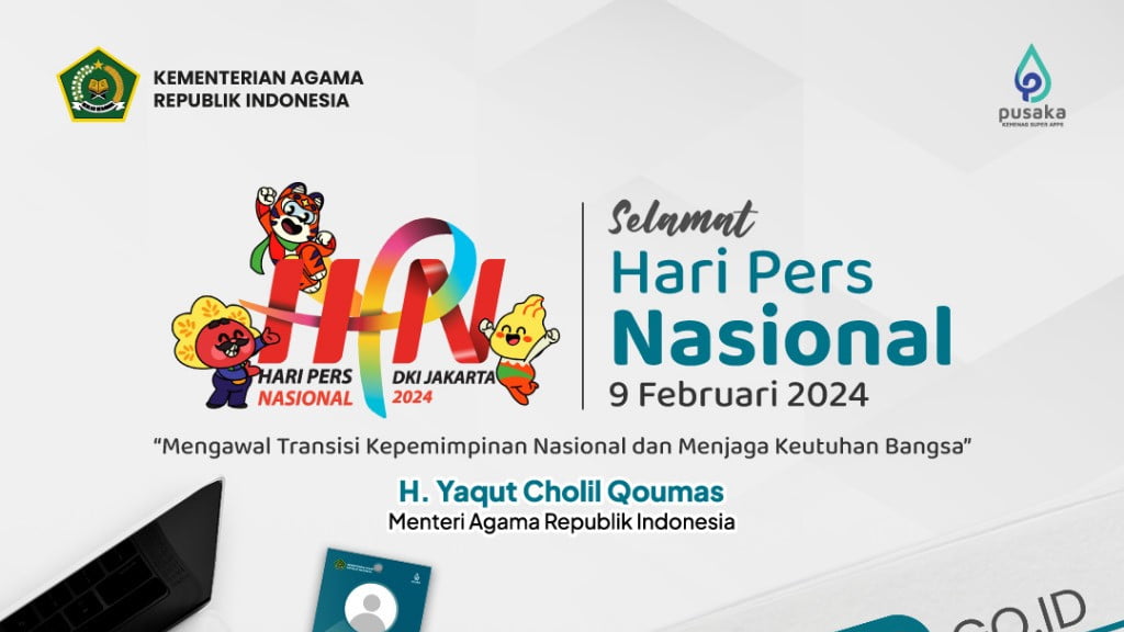 Selamat Hari Pers Nasional, Menag: Terus Mencerahkan dan Perkuat Kohesi Umat