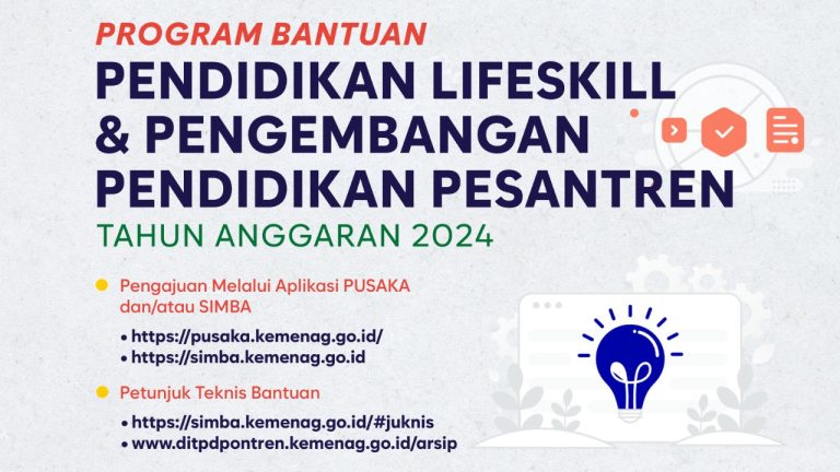 Pengumuman, Pendaftaran Bantuan Inkubasi Bisnis Pesantren Dibuka Hingga 8 Maret 2024