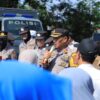 Polres Lampung Utara Amankan Aksi Damai Forum Suara Masyarakat Lampung di Kantor Bawaslu dan KPU