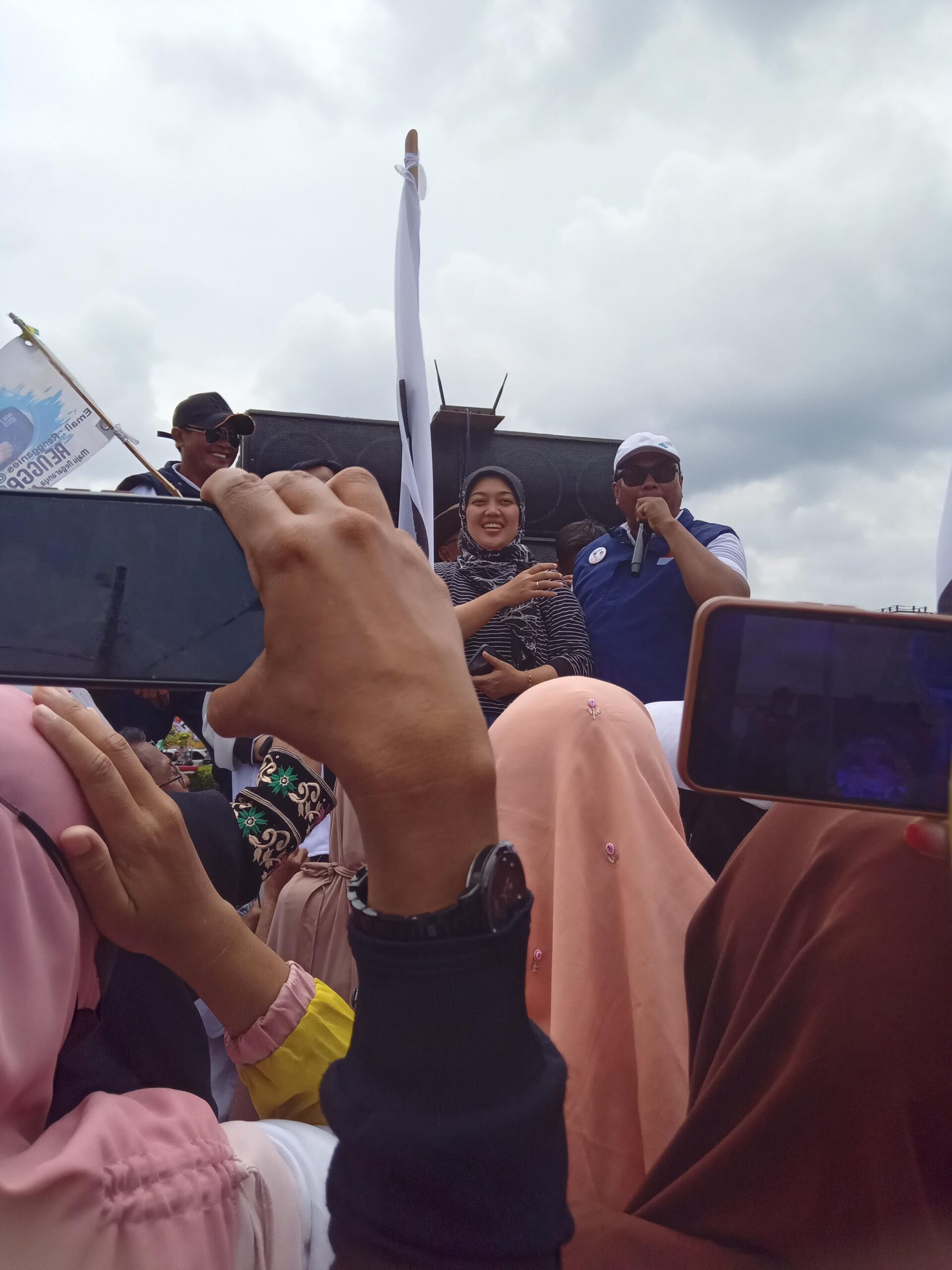 Enam Relawan di Lampung Utara Gelar Deklarasi, Siap Menangkan AMIM di Pilpres 2024