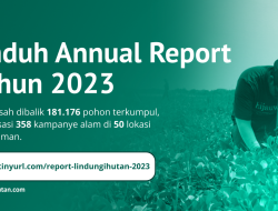 Laporan Tahunan LindungiHutan 2023, Ungkap Kontribusi untuk Sosial dan Lingkungan