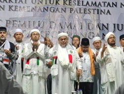 Tokoh Front Persaudaraan Islam (FPI) Habib Rizieq Shihab Serukan Umat Islam Coblos Capres 2024 No Urut 1 AMIN