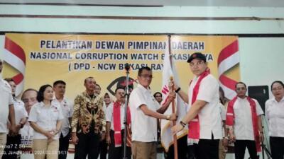 Ketum NCW Melantik Pengurus Dewan Pimpinan Daerah (DPD) Nasional Corruption Watch (NCW) Bekasi Raya