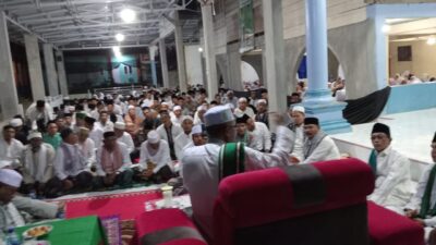 Selsai Orasi Politik Di Aceh Timur, Ketua Umum Partai PAS Aceh Tu Bulqaini Mengisi Tausiyah Di Dayah Darul Aman Langkahan