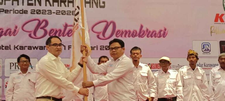 Pengurus SMSI Karawang Resmi Dilantik, 35 Perusahaan Media Tergabung