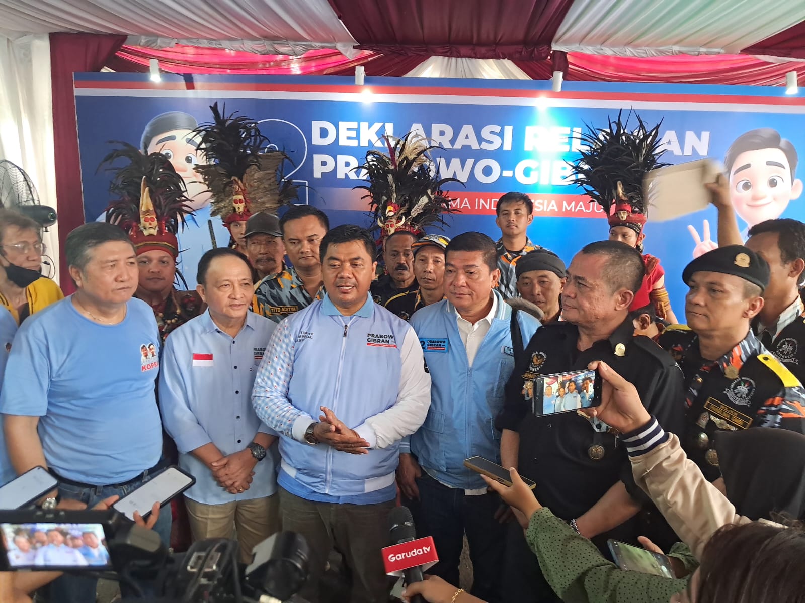 DPP GMBI Nyatakan Dukungan Politik ke- Prabowo - Gibran, GMBI Distrik Kab.Bekasi Targetkan 3.616 Suara