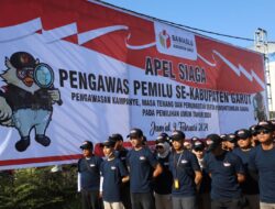 Penjabat Bupati Garut Pimpin Apel Siaga Pengawasan Pemilu 2024