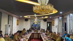 Kapolres PALI AKBP Khairu Nasrudin, S.I.K., MH, Menghadiri Rapat Tim Pemantauan, Pelaporan dan Evaluasi Perkembangan Politik