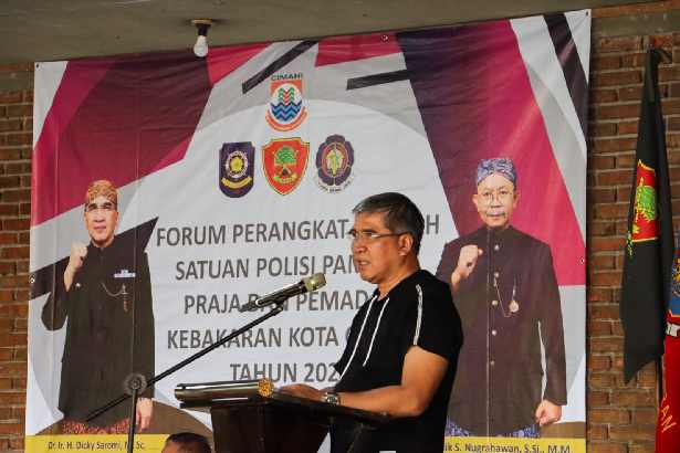 Forum Perangkat Daerah Satpol PP-Damkar Kota Cimahi, Pj. Walikota Minta Tingkatkan Kualitas Pelayanan Pada Masyarakat