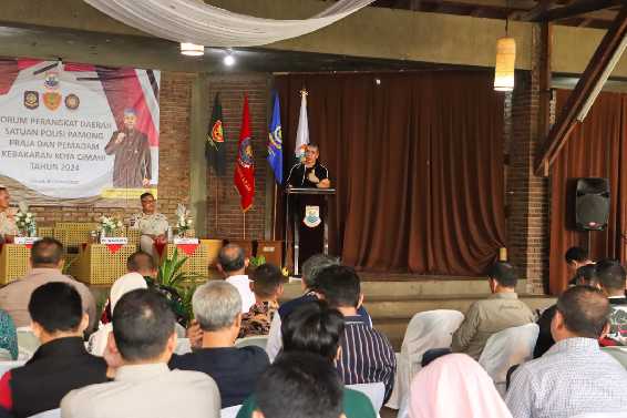 Forum Perangkat Daerah Satpol PP-Damkar Kota Cimahi, Pj. Walikota Minta Tingkatkan Kualitas Pelayanan Pada Masyarakat