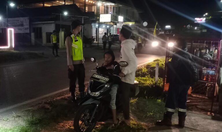 Polsek Talang Ubi Menggelar kegiatan Rutin Yang Ditingkatkan (KRYD) Dengan Melakukan Razia Terpadu Guna Mencegah Pekat, 3C