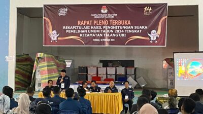 Polsek Talang Ubi Lakukan Pengamanan Rapat Pleno Terbuka