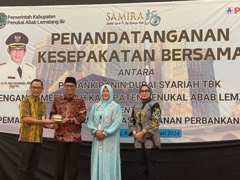 Penandatanganan MOU Pemkab PALI dan PT. Bank Panin Dubai Syariah Tbk