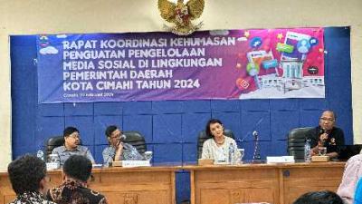 Rakor Kehumasan Penguatan Pengelolaan Media Sosial : Medsos Pemerintah Daerah Harus Up To Date