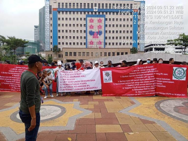 Tindakan Semena-mena Pengelola Terhadap Penghuni Apartemen Puri Park View, Jakarta Barat 