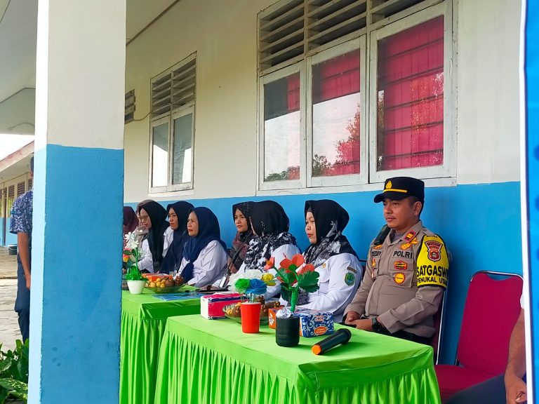 Polsek Penukal Utara Menggelar Kegiatan Sosialisasi Pencegahan Bullying dan Tindakan Kekerasan di SMP Negeri 5 Desa Tanding Marga