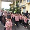 Kasat Lantas Polres PALI, AKP Kukuh Fefrianto SH, Adakan Pelatihan Edukasi Berlalulintas Bersama Puluhan Anak TK Insan Mulia Rabbani