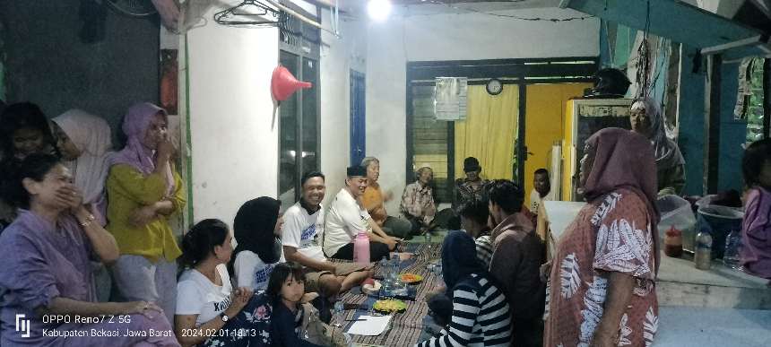 Sosialisasi dan konsolidasi Penguatan Masa H.Nurhasan, SH. Caleg DPRD Kab.Bekasi Dapil 7, di Kampung yang Terisolasi