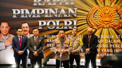 Kapolri Ingatkan Personel Jaga Kondusifitas Jelang Idul Fitri, Meski Masih Tahapan Pemilu