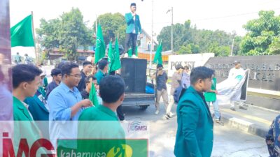 Tak Punya Ijin, Mahasiswa Al-Wasliyah Ngotot Demo Di Polda Sumut, Warga Patumbak ; “Jangan Fitnah!”