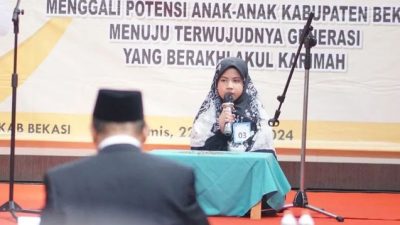 Sambut Ramadhan, TP-PKK Kabupaten Bekasi Gelar Kontes Anak Soleh