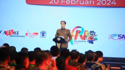 Bersama Presiden, Kapolri Hadiri Puncak Hari Pers Nasional 2024